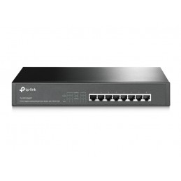 Tp-Link Tl-Sg1008Mp Nie Zarządzany Gigabit Ethernet (10/100/1000) Obsługa Poe 1U Czarny