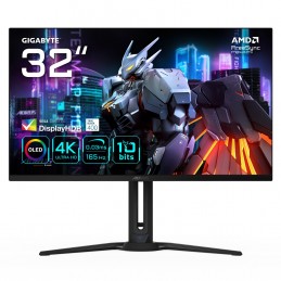 Gigabyte Aorus Fo32U Ek Monitor Komputerowy 80 Cm (31.5") 3840 X 2160 Px 4K Ultra Hd Oled Czarny