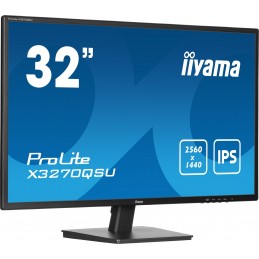 Iiyama Prolite X3270Qsu-B1 Monitor Komputerowy 81,3 Cm (32") 2560 X 1440 Px Wide Quad Hd Led Czarny