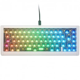 Klawiatura do gier Ducky Outlaw 65, Barebone — srebrna (ANSI)