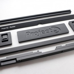 Klawiatura gamingowa Ducky Outlaw 65, Barebone - czarna (ISO)