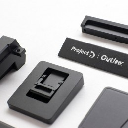 Klawiatura gamingowa Ducky Outlaw 65, Barebone - czarna (ISO)