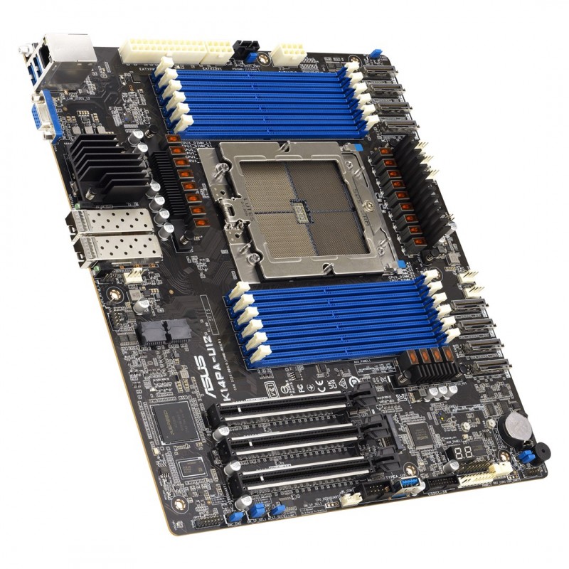 Płyta Główna Asus K14Pa-U12/asmb11 1X Sp5 Amd Epyc 9004 Soc (12Xdimm, 2Xsfp28 25G, 3Xpcie 5.0 X16 Slot, Asmb11, Ceb)
