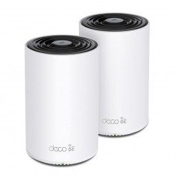 Tp-Link Deco Xe75 Pro (2-Pack) Trójpasmowy (2,4 Ghz / 5 Ghz / 6 Ghz) Wi-Fi 6E (802.11Ax) Biały 3 Wewnętrzne