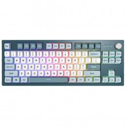 Montech Mkey Tkl Klawiatura Gaming Usb Ciemny Szary, Jasny Niebieski, Biały
