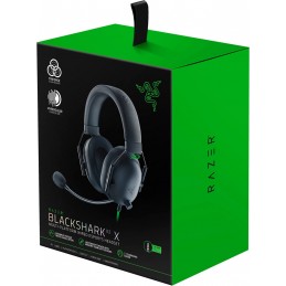 Razer Blackshark V2 X Zestaw Słuchawkowy Przewodowa Opaska Na Głowę Gaming Czarny, Zielony