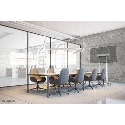 Neomounts FL55-875WH1 uchwyt do tablic informacyjnych 2,54 m (100") Biały