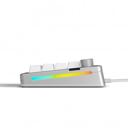 Glorious Gmmk 3 Pro 65% Custom Klawiatura Do Gier - Fabrycznie Wbudowana, Ansi (Usa), Przełączniki Fox, Srebrna