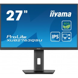 Monitor Iiyama 68.6Cm (27") Xub2763Qsu-B1 16:9 Hdmi+Dp+Usb Ips Lift