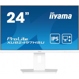 Iiyama Tft Xub2497Hsu Ips 24'' Hdmi/dp/2Xusb/hoev/weiß - Płaski Ekran - 60.5 Cm