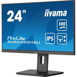 Monitor Led Iiyama Prolite Xub2493Hsu-B7 - 24 - Płaski Ekran - 60,5 Cm