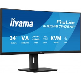 Monitor Iiyama Xcb3497Wqsnp-B1 34" - Płaski Ekran - 86,4 Cm