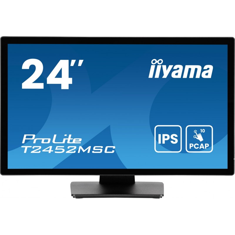 Płaski Ekran Lcd Iiyama T2452Msc-B1Ag Bonded Projective Capacitive 1 - 60.5 Cm