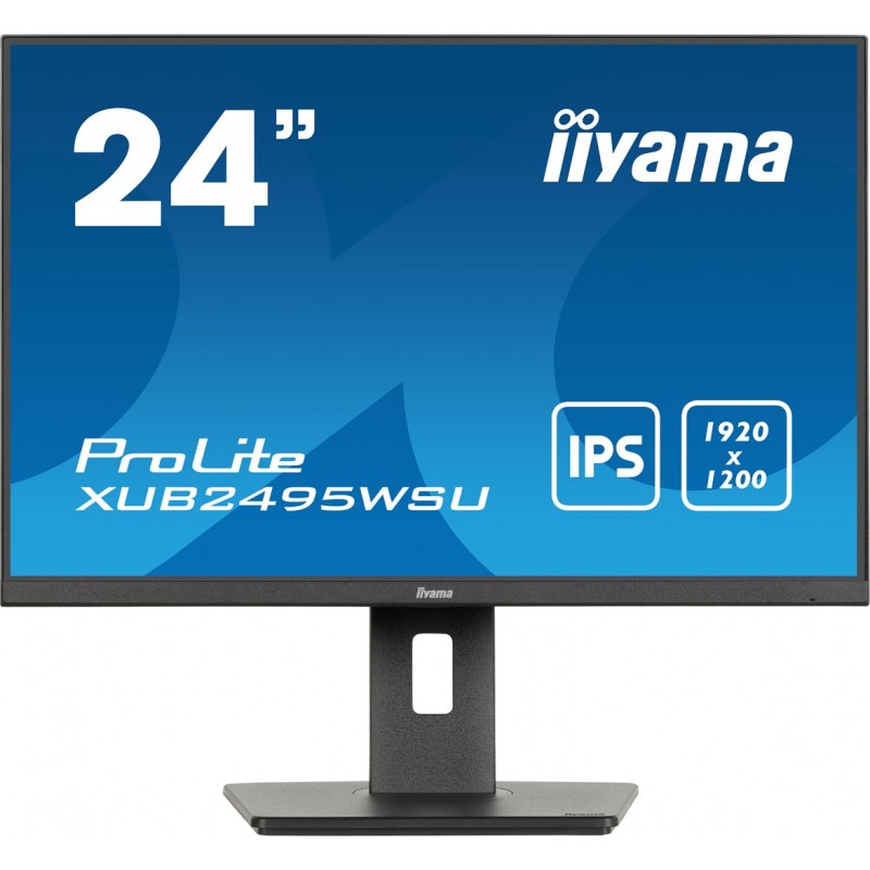 Monitor Iiyama Prolite Xub2495Wsu-B7 61,1Cm (24") Wuxga Ips Hdmi/dp/usb 4Ms