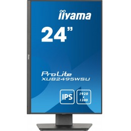 Monitor Iiyama Prolite Xub2495Wsu-B7 61,1Cm (24") Wuxga Ips Hdmi/dp/usb 4Ms
