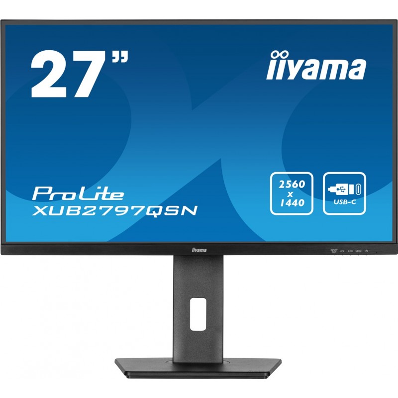 Monitor Iiyama 68.5Cm (27") Xub2797Qsn-B2 16:9 Hdmi+Dp+Usb-C