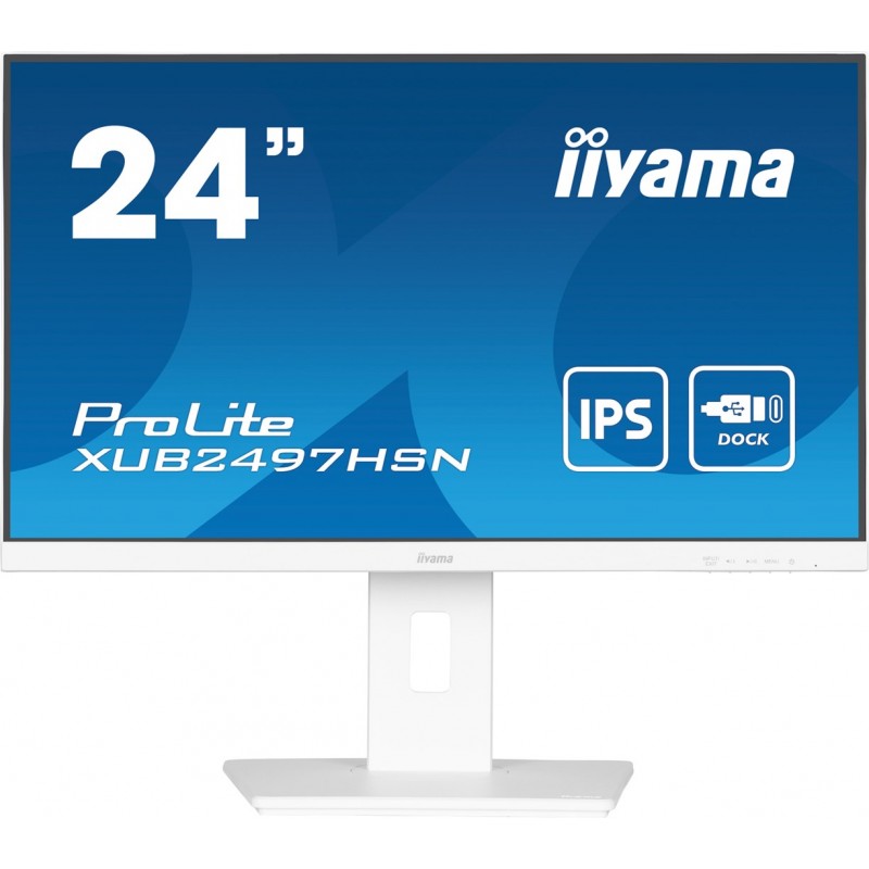 Płaski Ekran Iiyama 24 Xub2497Hsn-W2 Hdmi Dp Usb Usb-C - 60,5 Cm