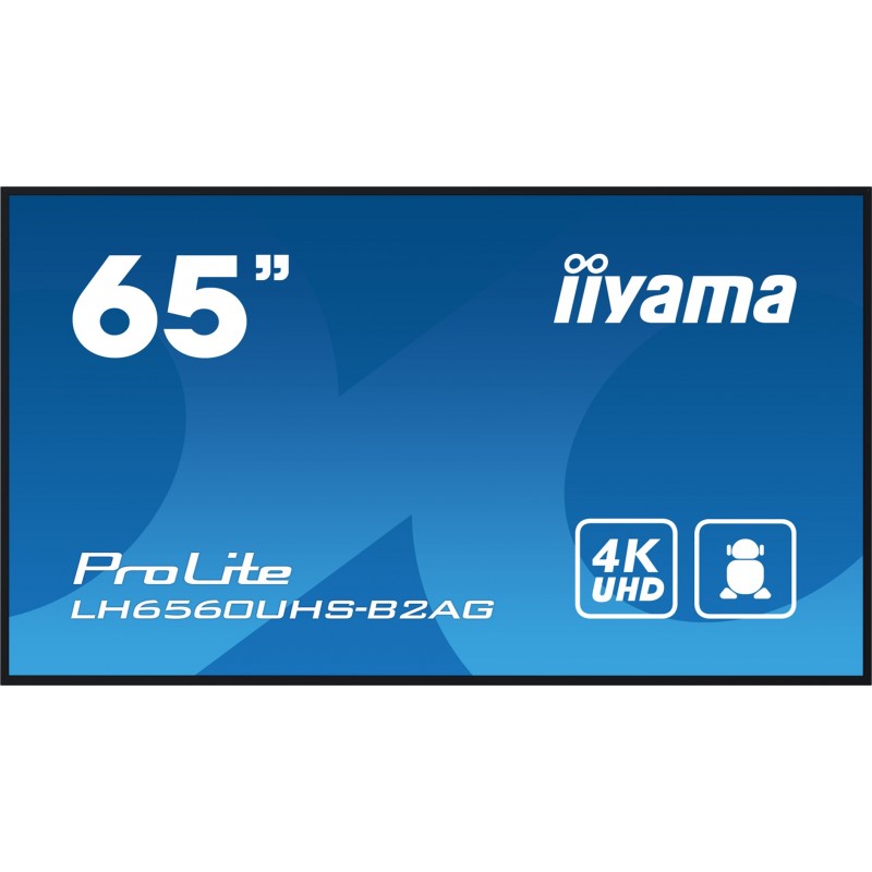 Monitor Iiyama 65 Lh6560Uhs-B2Ag Z Hdmi I Usb