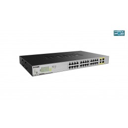 D-Link | Przełącznik | DGS-1026MP | Niezarządzane | Możliwość montażu w stojaku | Ilość portów 1 Gb/s (RJ-45) 24 | Ilość portów