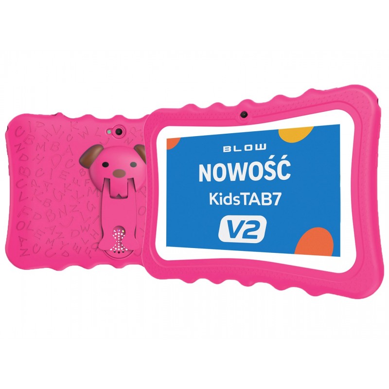 Blow Tablet Kidstab7 V2 Blow 4/32Gb Różowe Etui 2M