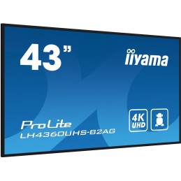 Monitor Iiyama 43 Lh4360Uhs-B2Ag Hdmi Usb - 107.9 Cm - 42.5"