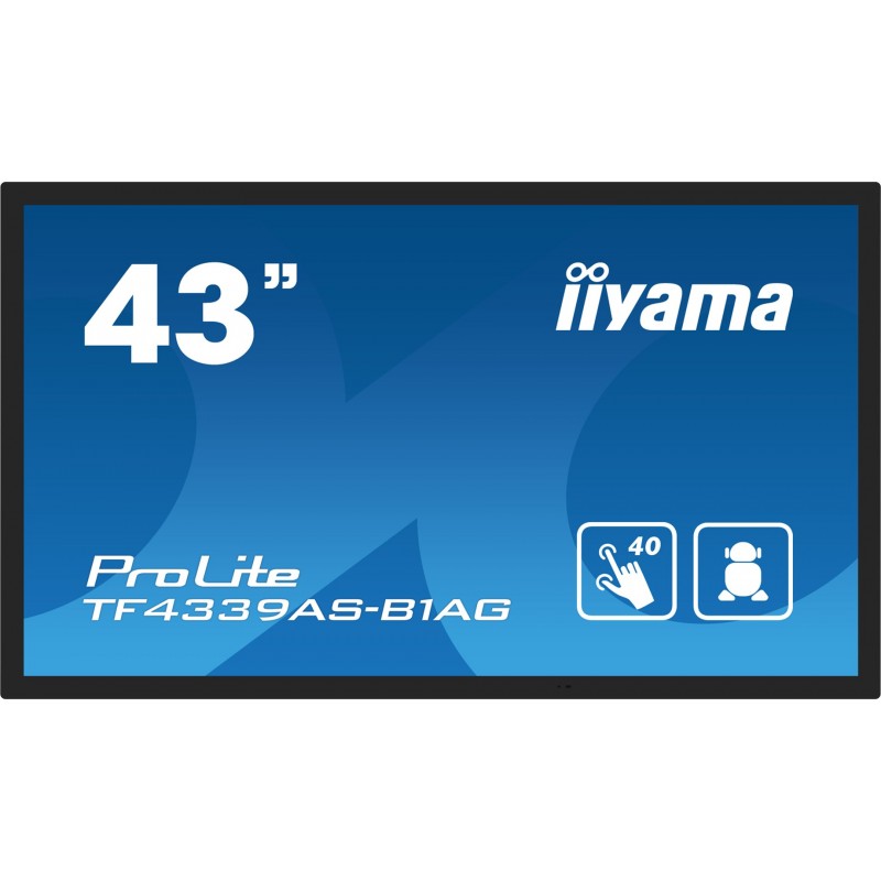 Monitor Iiyama Prolite Tf4339As-B1Ag - 43" - Płaski Ekran - 108 Cm