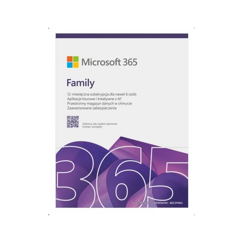 Microsoft 365 Family Polish Eurozone Subscr