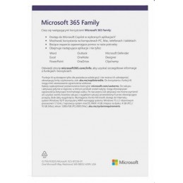 Microsoft 365 Family Polish Eurozone Subscr