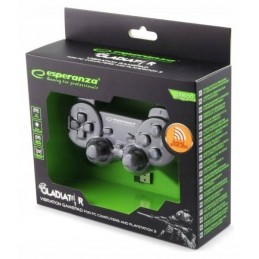 Gamepad bezprzewodowy Esperanza EGG108K (PC, PS3  kolor czarny)