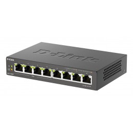 8-PORT 10/100/1000 LAYER2 POE/SWITCH 802.3AF IN