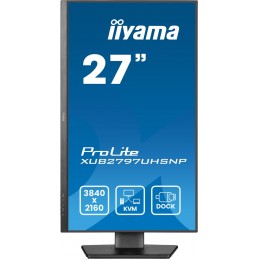 Monitor Iiyama 68.5Cm (27") Xub2797Uhsnp-B1 16:9 Hdmi+Dp+Usb-C Ips