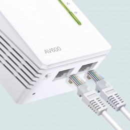 Tp-Link Av600 600 Mbit/s Przewodowa Sieć Lan Wi-Fi Biały 1 Szt.