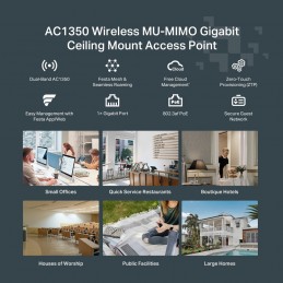 Ac1350 Wi-Fi Access Point/ceiling Mount Dual-Band