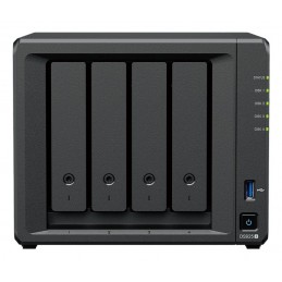 Nas Synology Ds925+  Tower  4X (3.5" Sata Hdd)  Amd Ryzer V1500B  4 Gb Ddr4 Ecc Sodimm (Max. 32Gb)