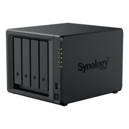 Nas Synology Ds925+  Tower  4X (3.5" Sata Hdd)  Amd Ryzer V1500B  4 Gb Ddr4 Ecc Sodimm (Max. 32Gb)