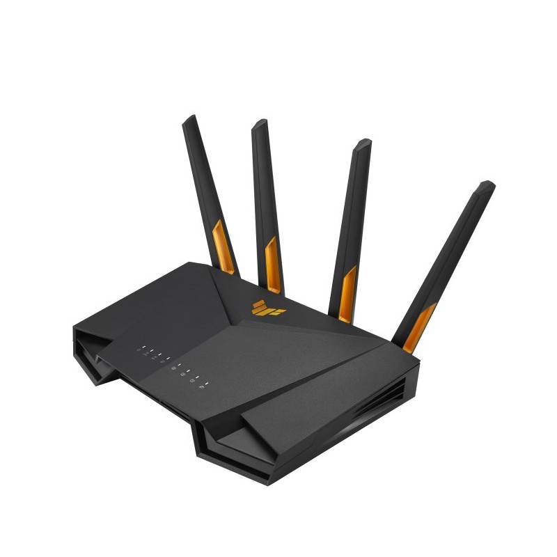 Asus Tuf Gaming Ax3000 V2 Router Bezprzewodowy Gigabit Ethernet Dual-Band (2.4 Ghz/5 Ghz) Czarny, Pomarańczowy