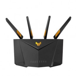 Asus Tuf Gaming Ax3000 V2 Router Bezprzewodowy Gigabit Ethernet Dual-Band (2.4 Ghz/5 Ghz) Czarny, Pomarańczowy