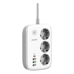 Listwa Zasilająca Energizer Z Wifi 3 Gniazda Epb2500W02Eu