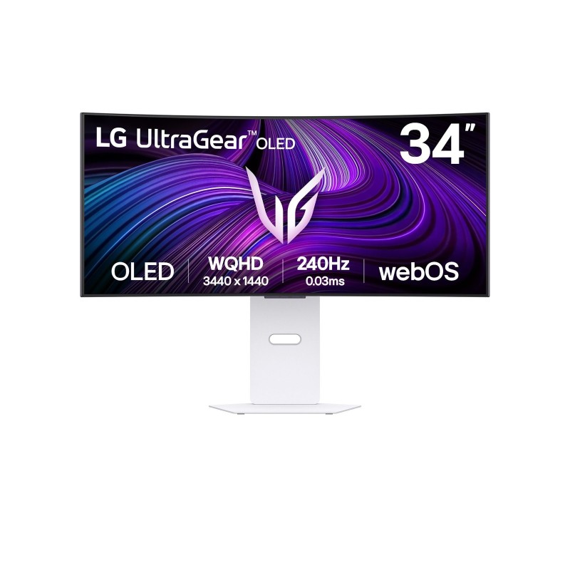 Monitor Oled 34" Curved 34Gx90Sa-W Lg