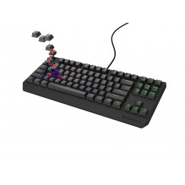 Klawiatura Genesis Thor 230 Tkl Gaming Usb + Rf Wireless + Bluetooth Qwerty Czarny