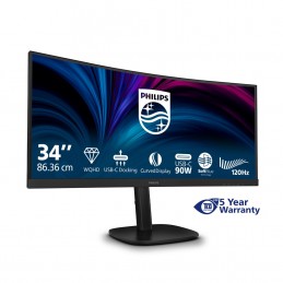 Monitor Philips 86,4Cm (34,0") 34B2U3600C 21:09 Hdmi+Dp+Usb-C