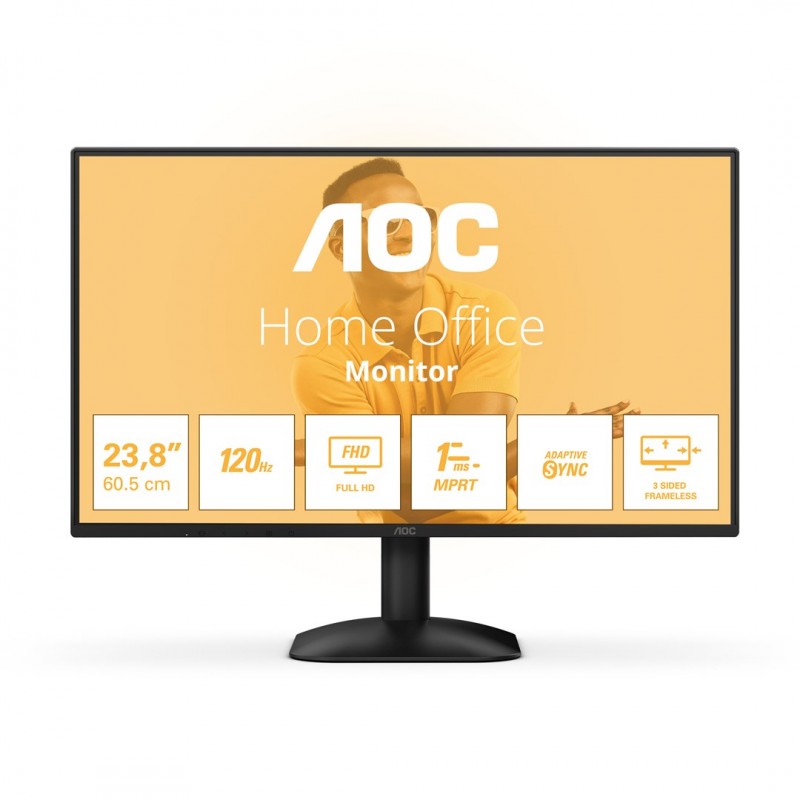 Monitor Aoc Led 23,8" 24B31H 120Hz