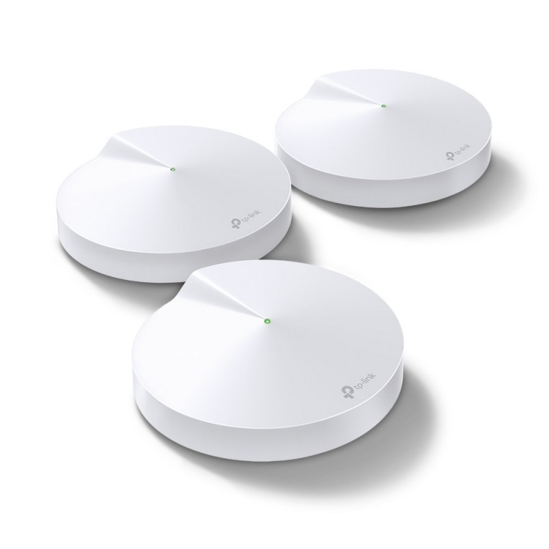 Tp-Link Deco M5(3-Pack) Dual-Band (2.4 Ghz/5 Ghz) Wi-Fi 5 (802.11Ac) Biały 2 Wewnętrzne