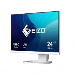 Monitor Eizo Flexscan Ev2490-Wt - 60,5 Cm (23,8") - 1920 X 1080 Pikseli - Full Hd - Led - 5 Ms - Biały