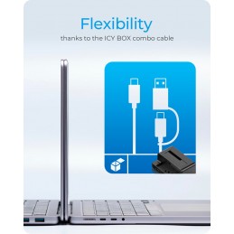 Icy Box Ib-2914Mscl-C31 Usb 3.2 Gen 2 (3.1 Gen 2) Type-C Czarny