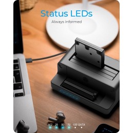 Icy Box Ib-2914Mscl-C31 Usb 3.2 Gen 2 (3.1 Gen 2) Type-C Czarny