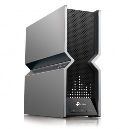 Tp-Link Archer Be800 Router Bezprzewodowy Multi-Gigabit Ethernet Trójpasmowy (2,4 Ghz / 5 Ghz / 6 Ghz) Czarny, Stal Nierdzewna