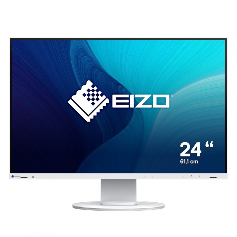 Monitor Eizo 61.0Cm (24") Ev2410R-Wt 16:10 Dvi+Hdmi+Dp+Usb Biały