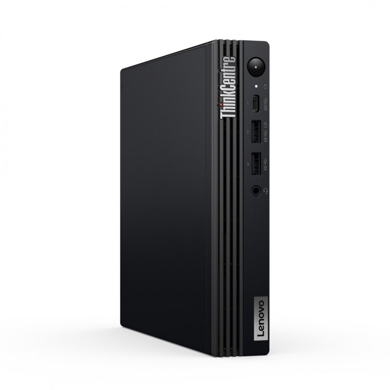 Lenovo Thinkcentre M70Q Gen 5 I3-14100T 8Gb Ddr5 4800 Ssd256 Uhd Graphics 730 W11Pro Black 3Y Onsite