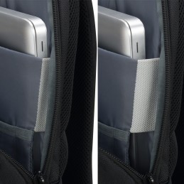 Dicota D32119-Rpet Plecak Plecak Turystyczny Czarny, Czerwony Poliester, Przetworzony Politereftalan Etylenu (Rpet)